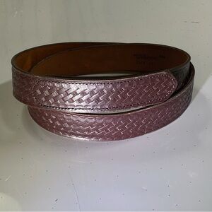 Brown Leather Mixson Leathercraft 894 352v44 Duty Type Pants Belt Police Officer